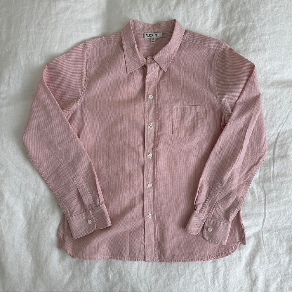 Alex Mill Jo Striped Shirt in Portuguese Poplin
